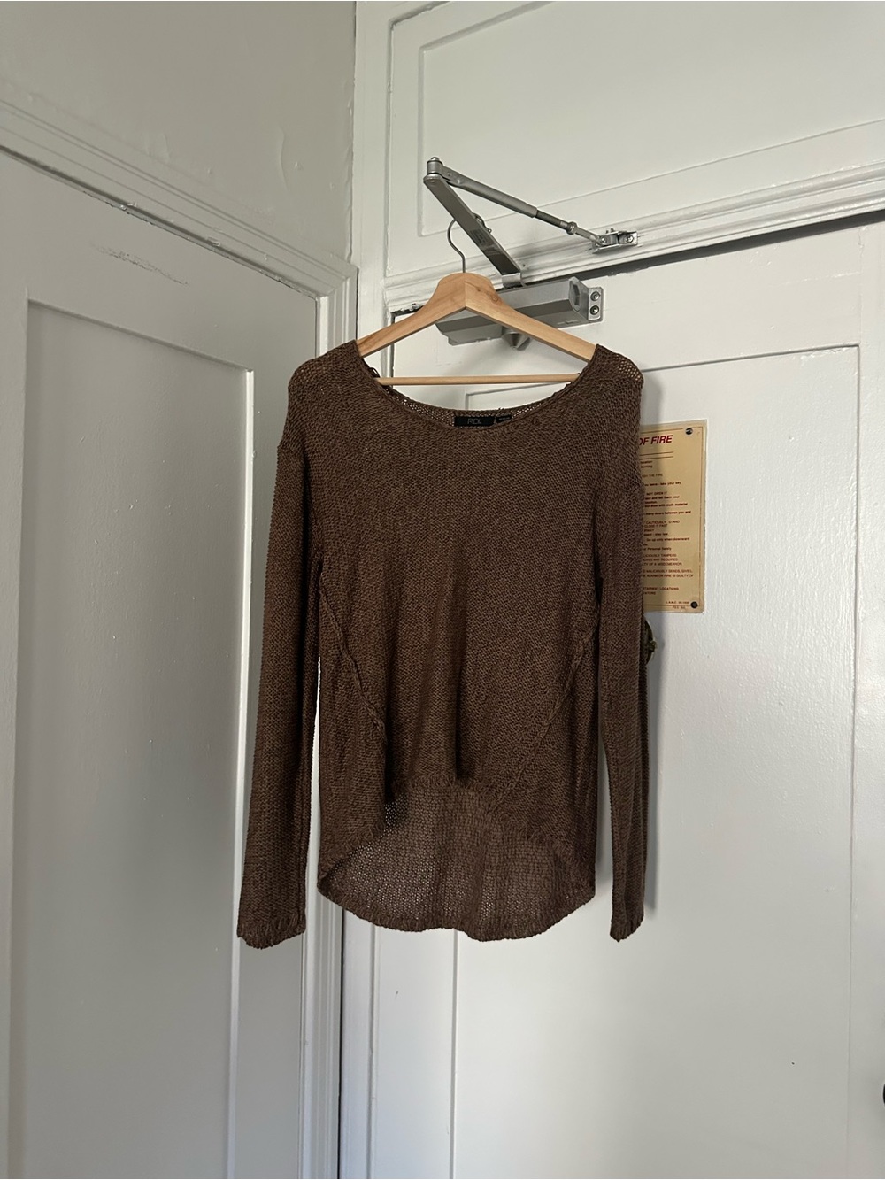 RDI Brown Knit Sweater